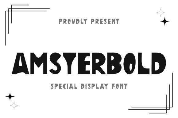 Amsterbold Display Font Review for Modern Branding