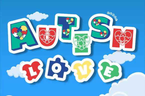 Autism Love: A Whimsical Display Font Review