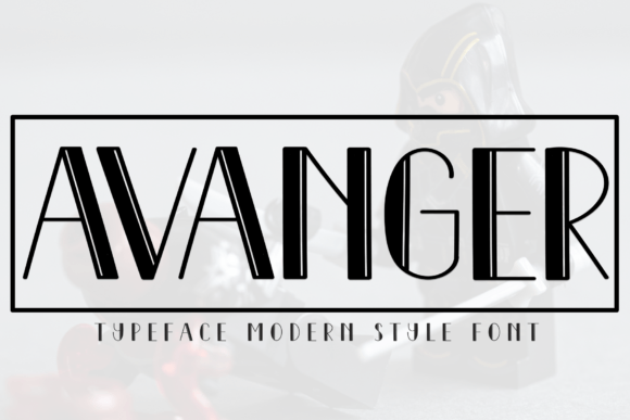 Avanger Typeface: A Sweet Handwritten Display Font for Branding