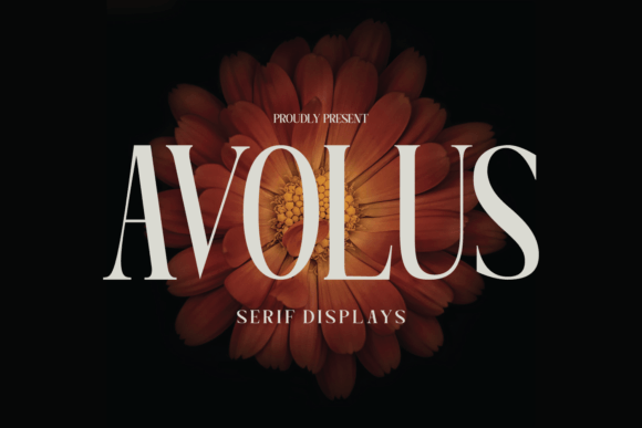 Avolus: A Modern Display Font for Crafters and Designers