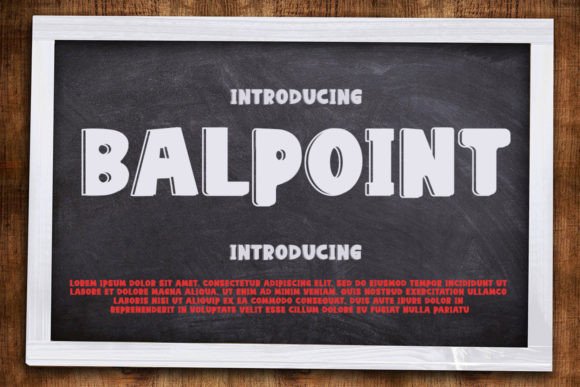 Balpoint: A Quirky and Sweet Display Font for Joyful Editorial Design