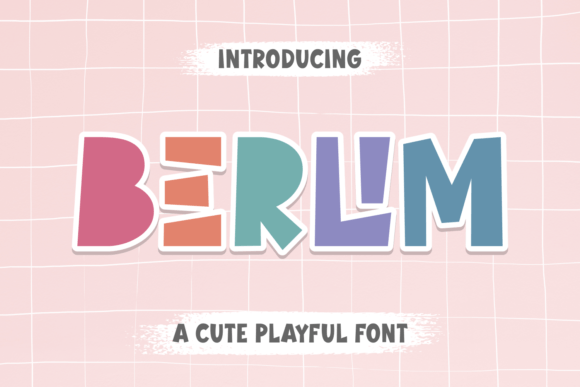 Berlim Typeface: A Playful Display Font for Modern Digital Brands