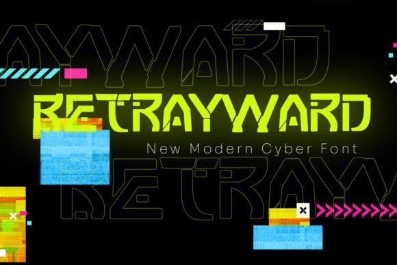 Betrayward Typeface for Futuristic Editorial Design