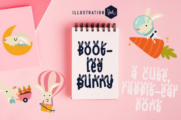 Bootleg Bunny Typeface Review for Whimsical Editorial Design