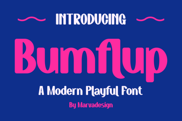 Bumflup: The Bold Display Font for Authentic Brand Identity