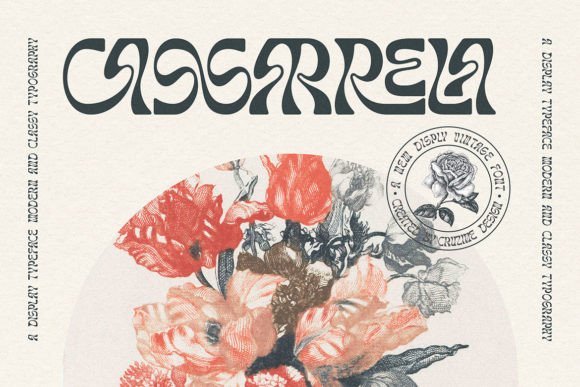 Cassarrela: A Luxury Display Typeface for Premium Web Design