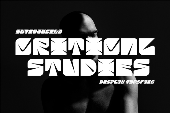 Critical Studies Display Font for Bold Web Headers