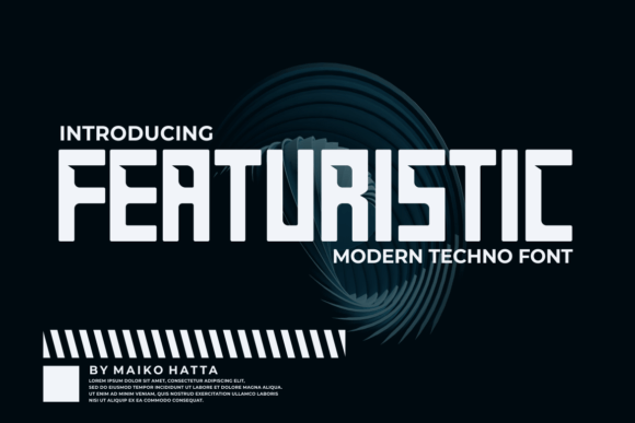 Featuristic Typeface: Bold Display Fonts for Modern Branding