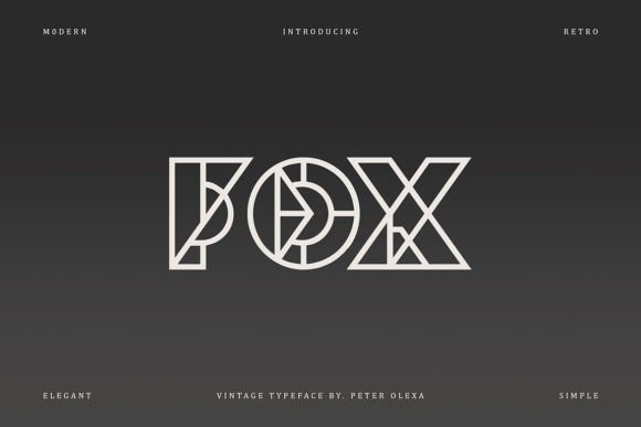 Fox Typeface Review: A Futuristic Display Font for Modern Editorial Design
