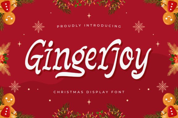 Gingerjoy: The Festive Display Font You Need