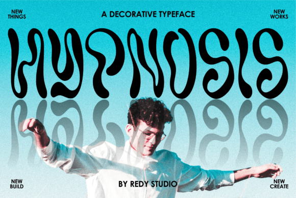 Hypnosis Typeface: A Quirky Display Font for Editorial Design