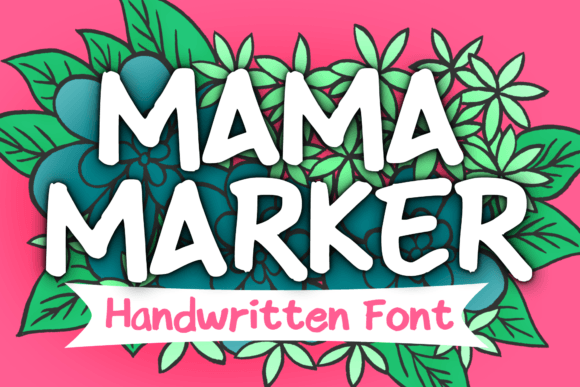 Mama Marker: The Warm Display Font for Editorial Design