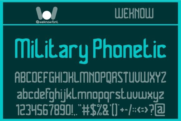 Military Phonetic: The Techno-Sci-Fi Display Font for High-Impact Campaigns