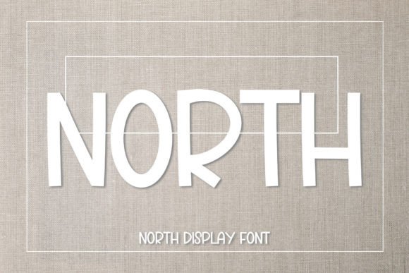 North Typeface: A Bold Display Font for Modern Branding