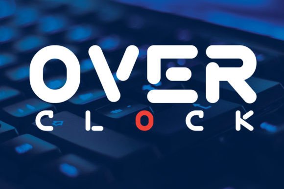 Overclock Font Review: Elevating Tech and Modern Brand Identity
