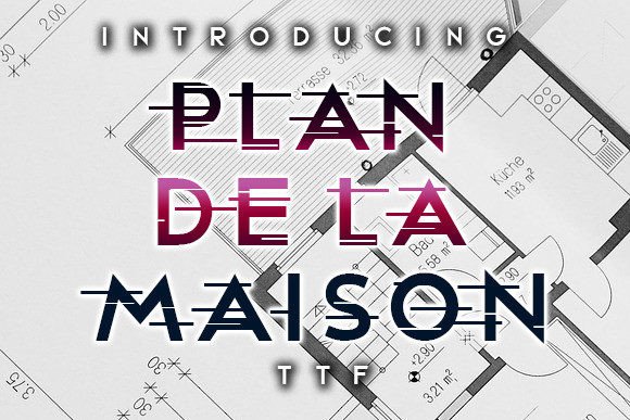 Plan De La Maison Typeface: Elevating Editorial Design