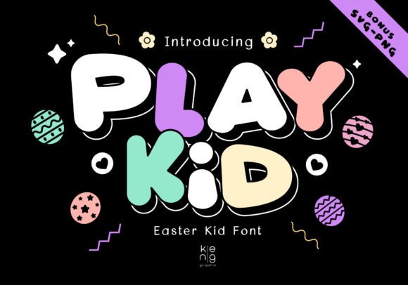 Play Kid: The Bold Display Typeface for Digital Branding