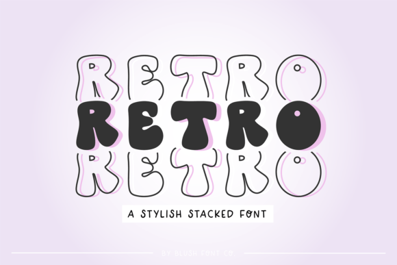 Retro Stacked: A Bold Display Font for High-Impact Campaigns