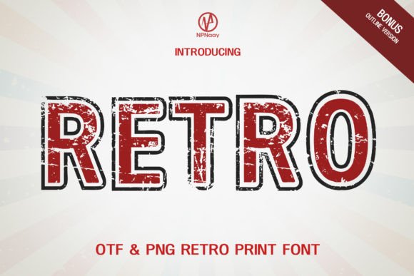 Retro V4: The Vintage Display Font for Scroll-Stopping Marketing