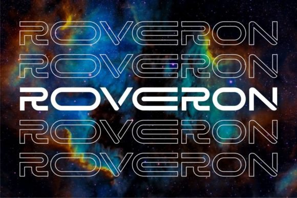 Roveron: The Futuristic Wide-Display Font for Modern Editorial Design