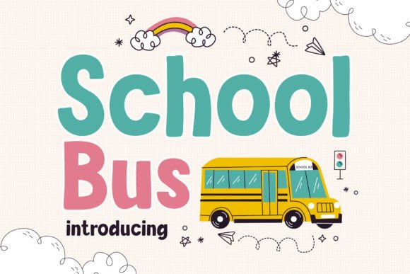 School Bus Typeface: Bold Display Fonts for High-Impact Campaigns
