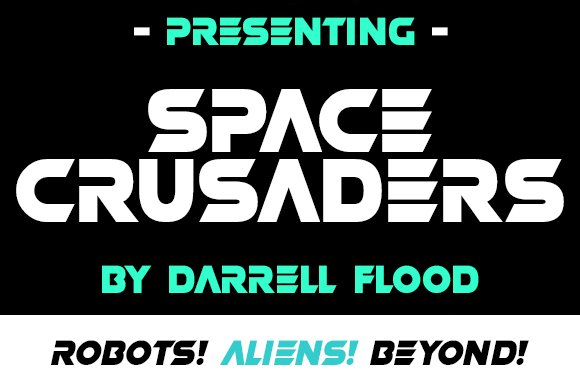 Space Crusaders: The Edgy Sci-Fi Typeface for Modern Branding