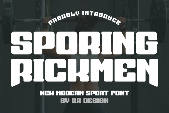 Sporing Rickmen: Bold Display Font for High-Impact Web Design