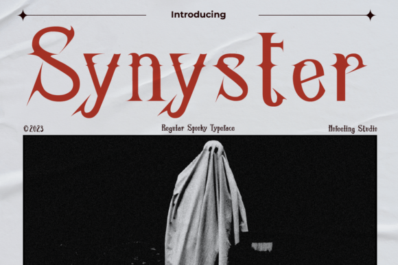 Synyster Typeface Review: Gothic Display Fonts for Dark Brand Campaigns