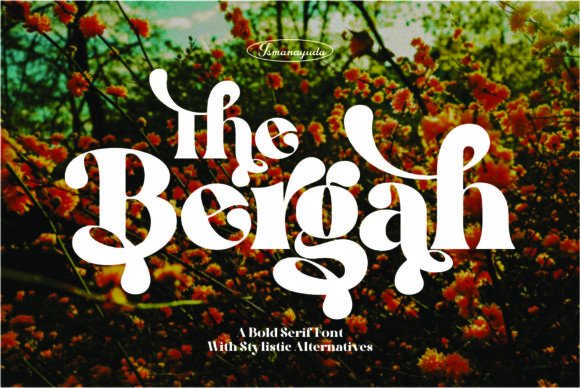 The Bergah Typeface: Elevating Editorial Design with Sophisticated Display Fonts