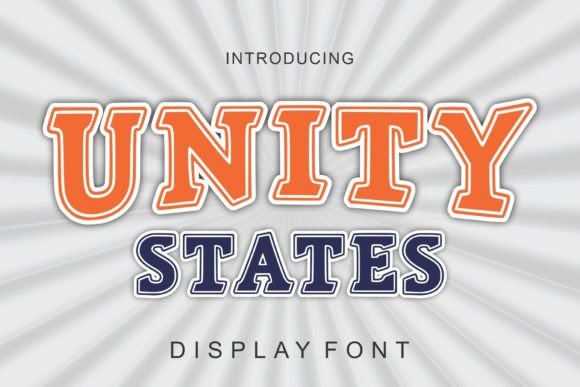 Unity States: The Retro Display Font for Scroll-Stopping Social Content