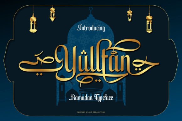 Yulltan Ramadan Typeface Review for Handmade Designers